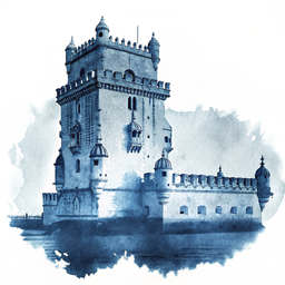 Lisbon canvas wall art