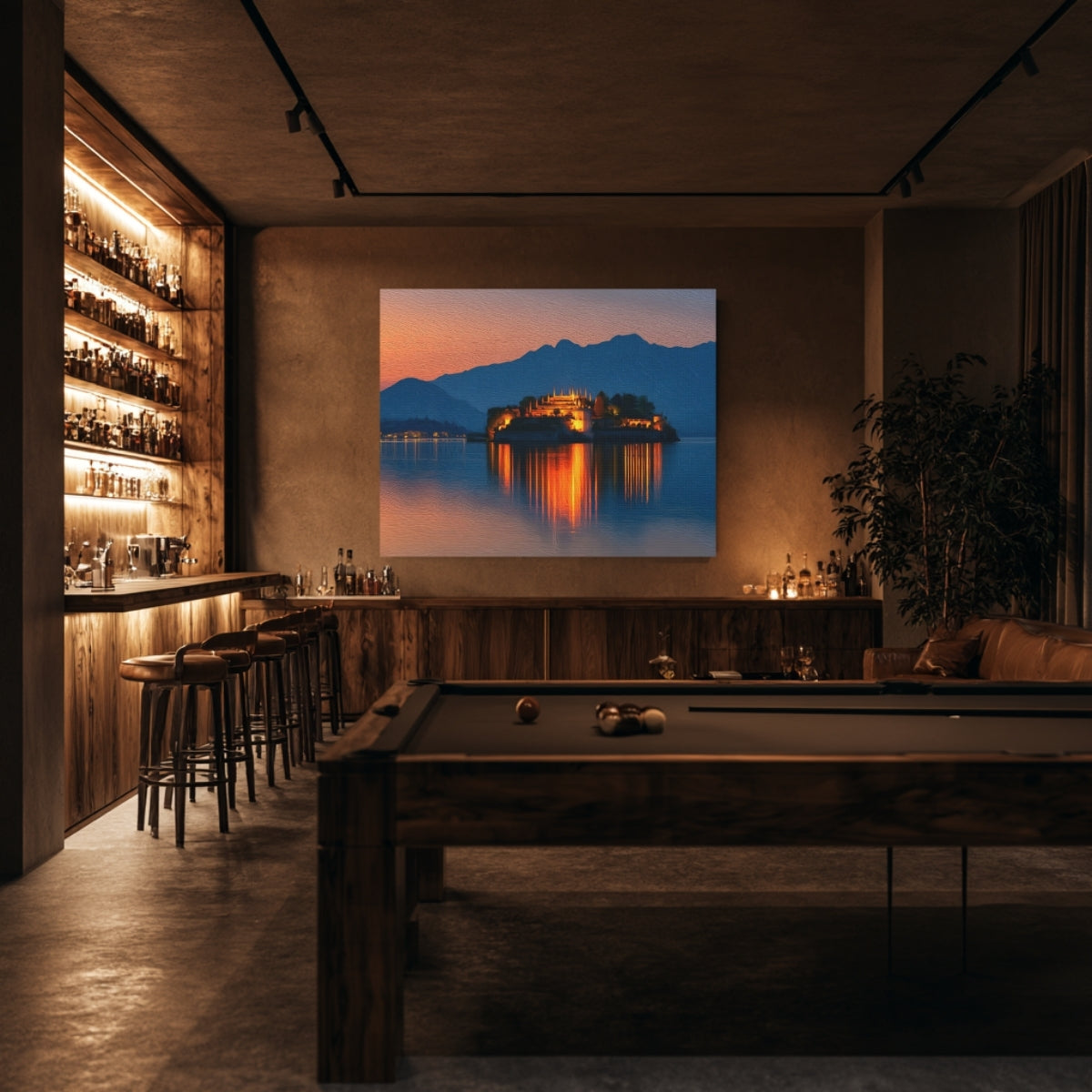 Isola Bella at Dusk — Locarno, Switzerland, view 5