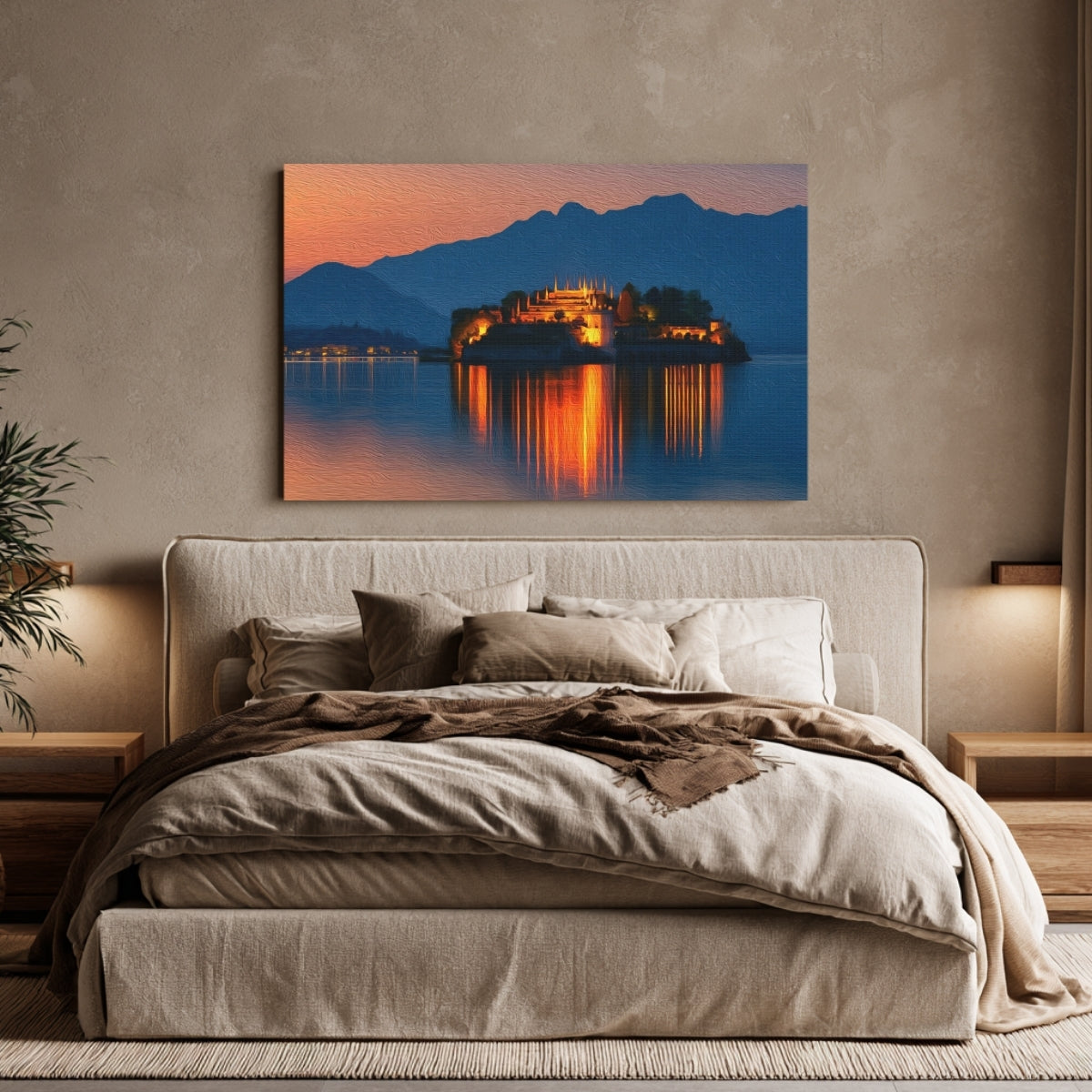Isola Bella at Dusk — Locarno, Switzerland, view 4