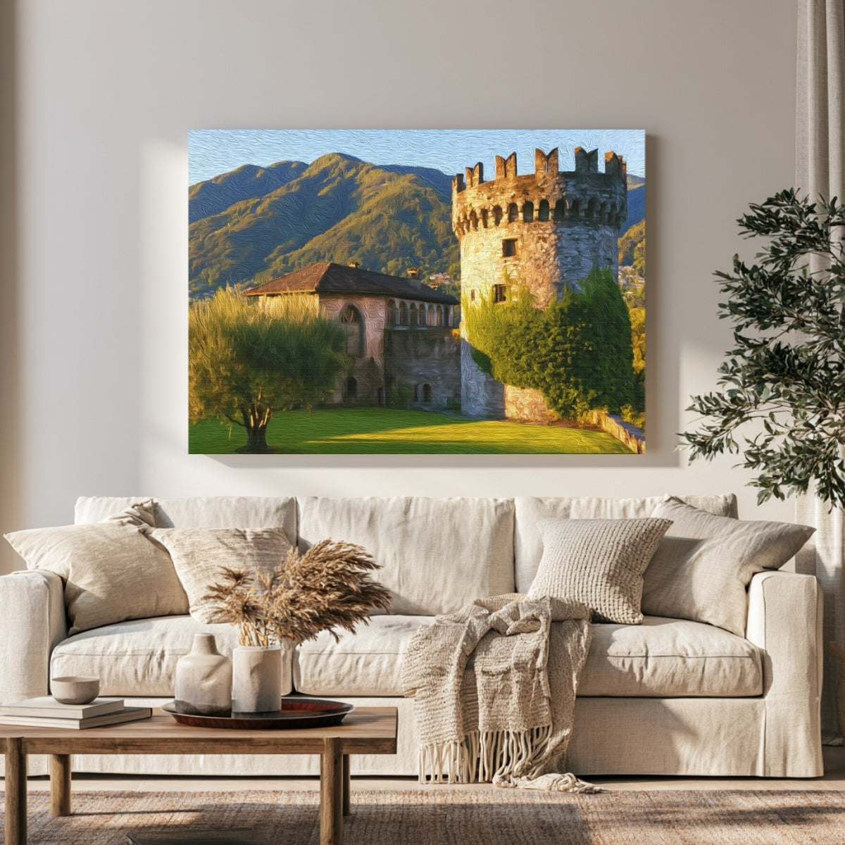 Castello di Locarno Tower — Locarno, Switzerland, view 1