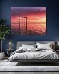 Lombok Water Swing Sunset — study 1 thumbnail