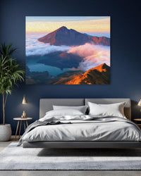 Mount Rinjani Volcano Sunrise — study 1 thumbnail