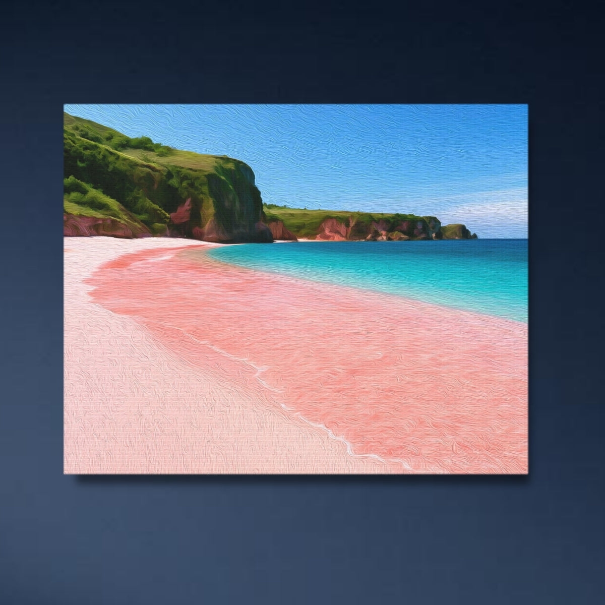 Pink Beach Lombok Coastline — Lombok, Indonesia, close-up detail