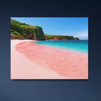 Pink Beach Lombok Coastline — close-up thumbnail
