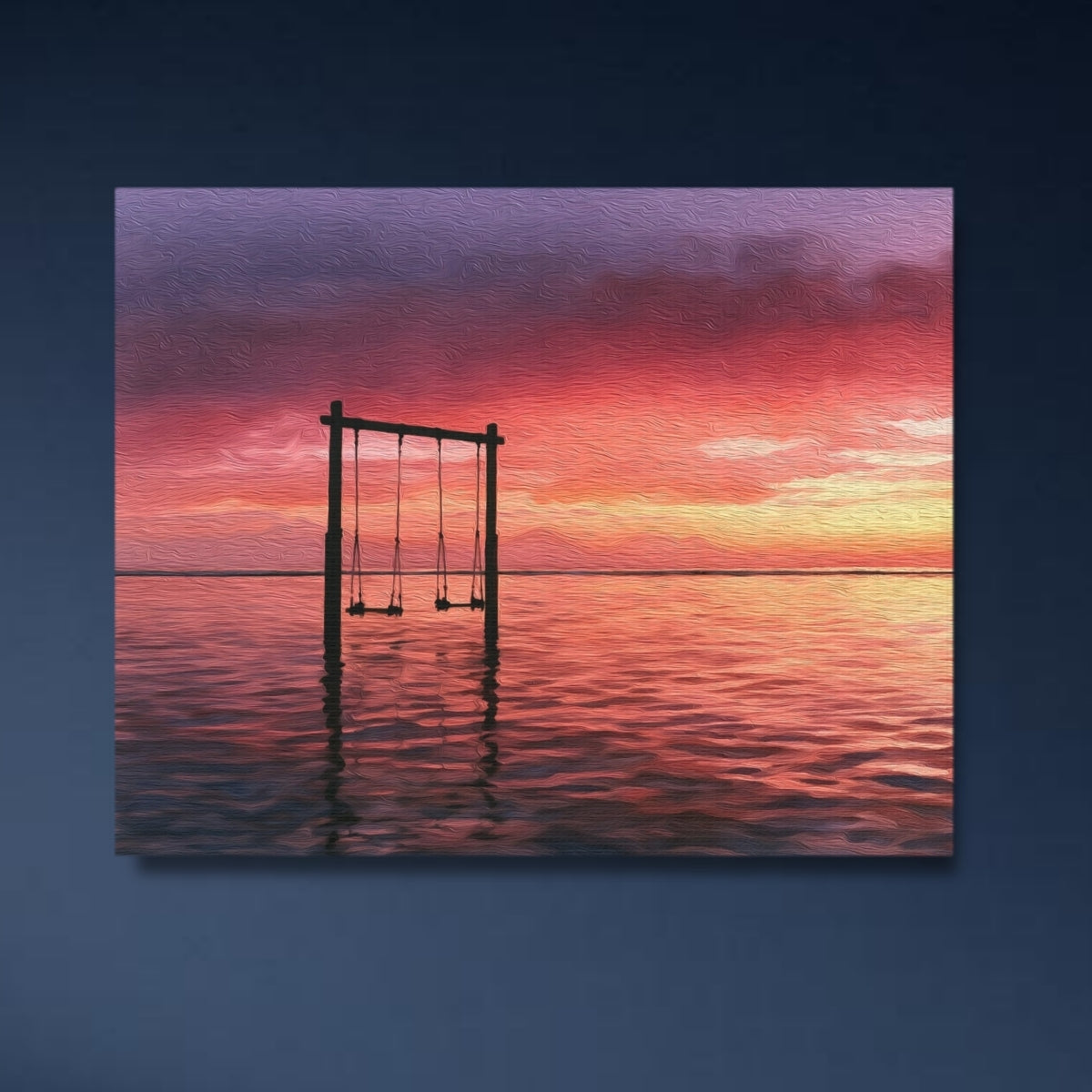 Lombok Water Swing Sunset — Lombok, Indonesia, close-up detail