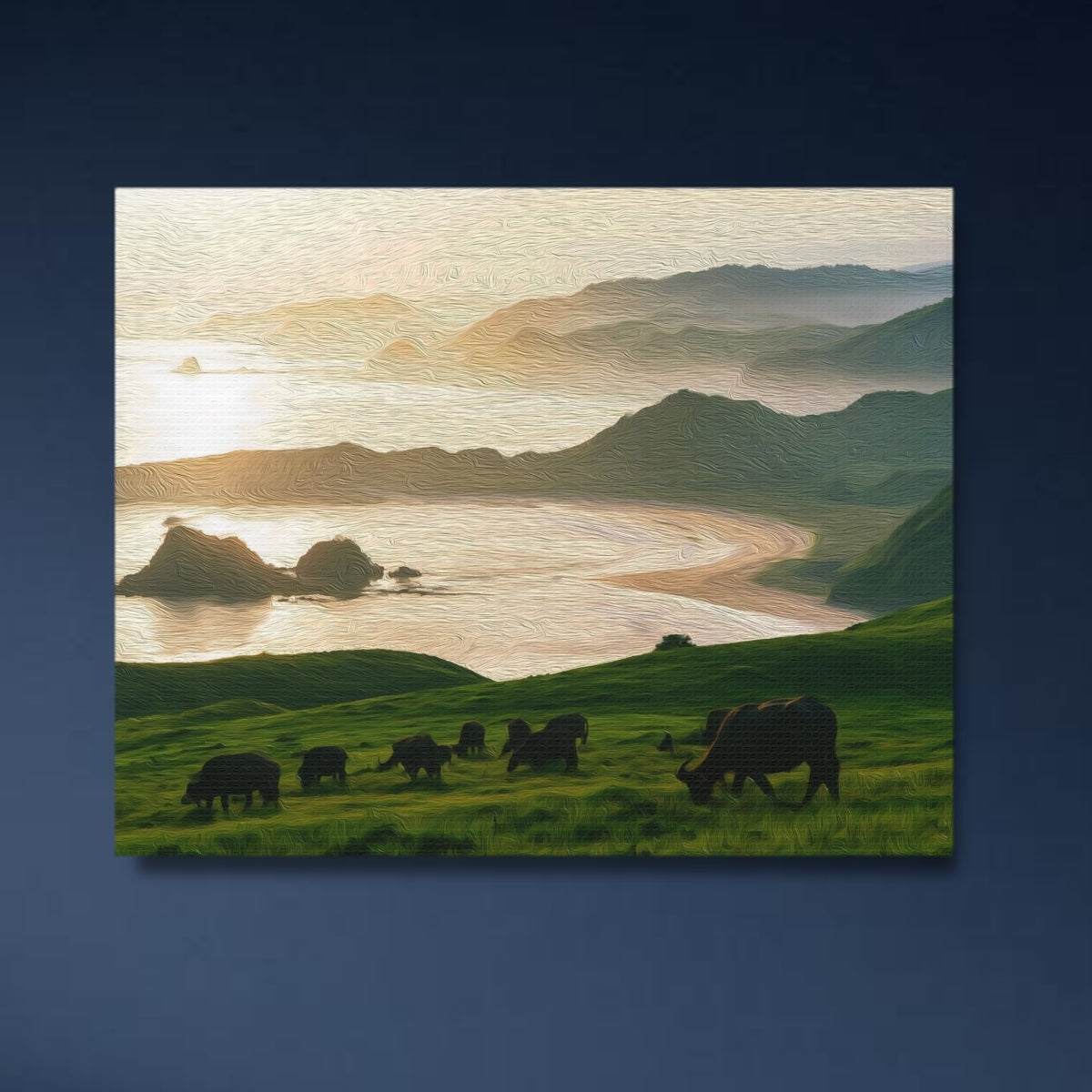 Lombok Coastal Grazing Cliffs — Lombok, Indonesia, close-up detail