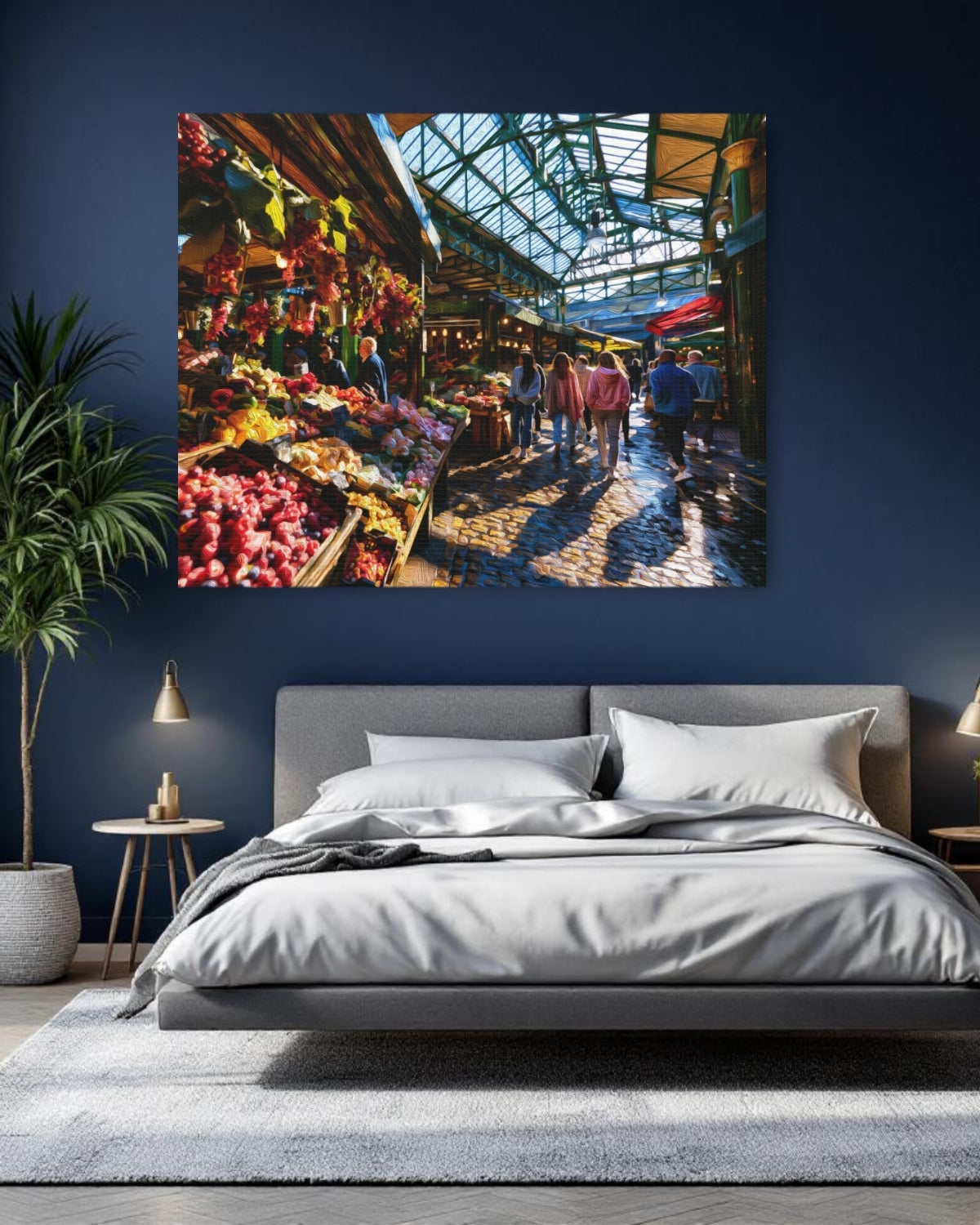 London, England | Borough Market London | Original Series Gallery Canvas detail