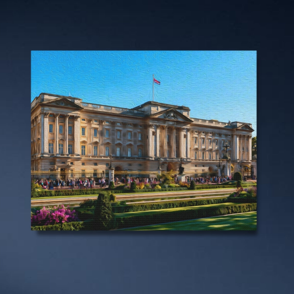 London, England | Buckingham Palace London | Original Series Gallery Canvas close-up detail