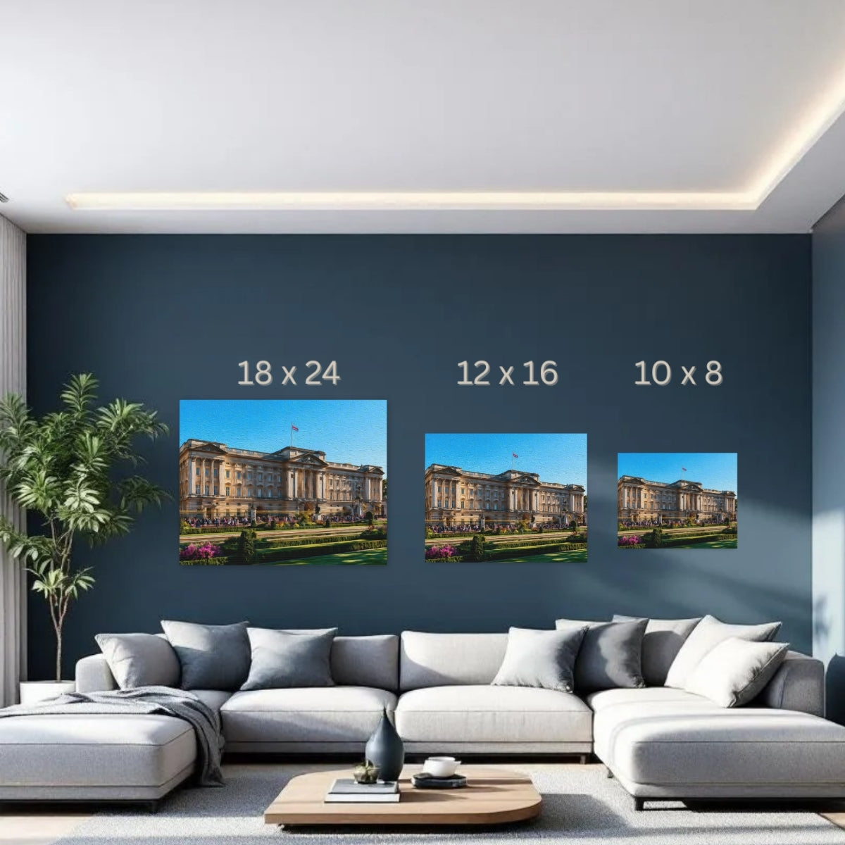 London, England | Buckingham Palace London | Original Series Gallery Canvas detail