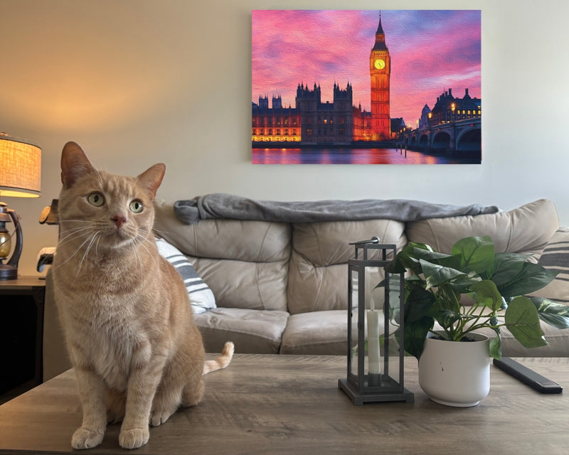 Big Ben Clock Tower — London, England, view 2