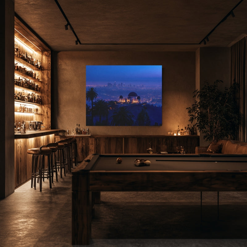 Griffith Observatory City Twilight — Los Angeles, California, view 7