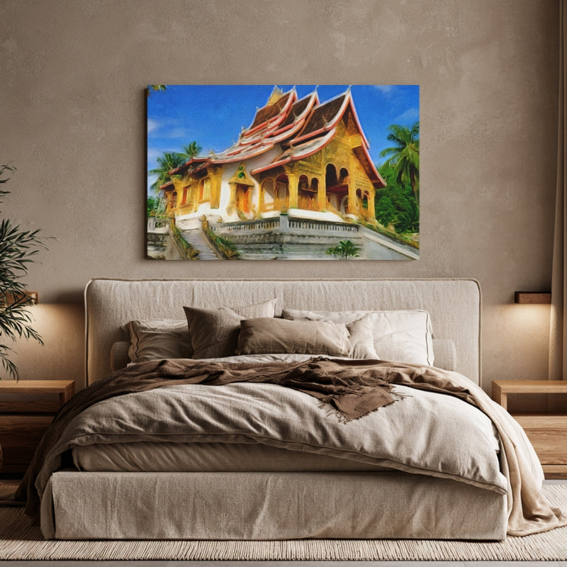 Haw Pha Bang Royal Temple — Luang Prabang, Laos, view 6