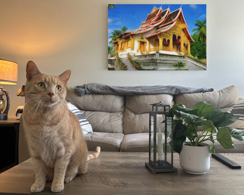 Haw Pha Bang Royal Temple — Luang Prabang, Laos, view 2