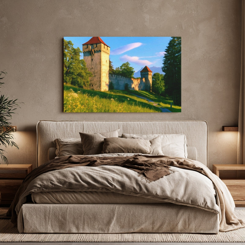 Musegg Wall Medieval Towers — Lucerne, Switzerland, view 6