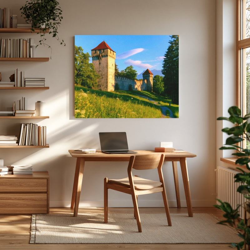Musegg Wall Medieval Towers — Lucerne, Switzerland, view 4