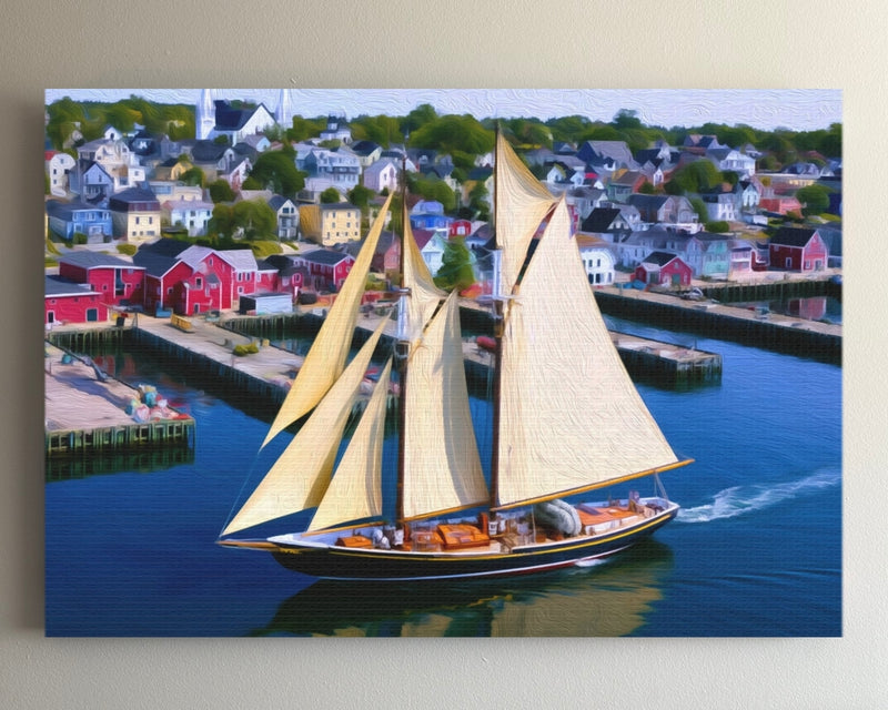 Lunenburg Harbour Schooner Sail — Lunenburg, Nova Scotia