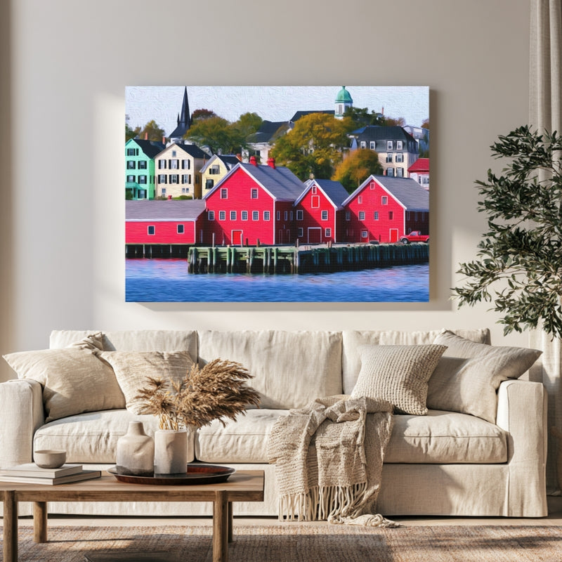 Lunenburg Historic Waterfront Warehouses — Lunenburg, Nova Scotia, view 1