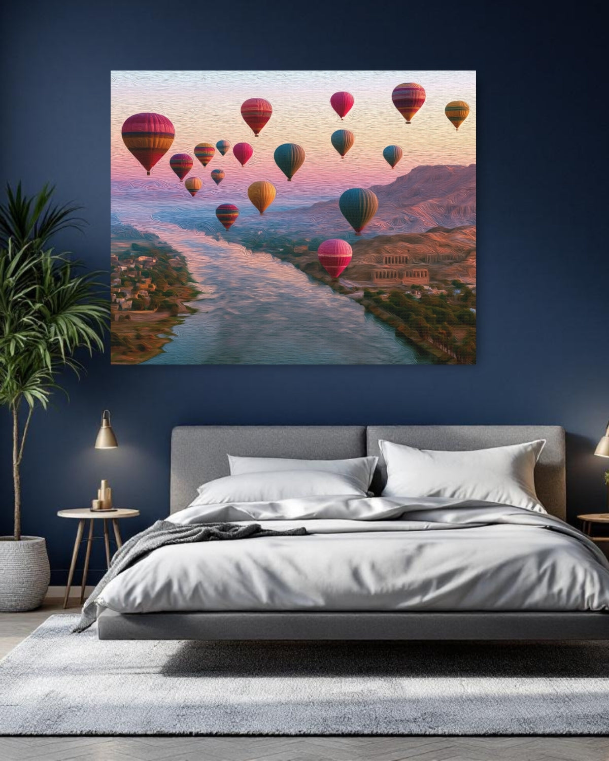Luxor Nile Valley Balloon Flight — Luxor, Egypt, study 1