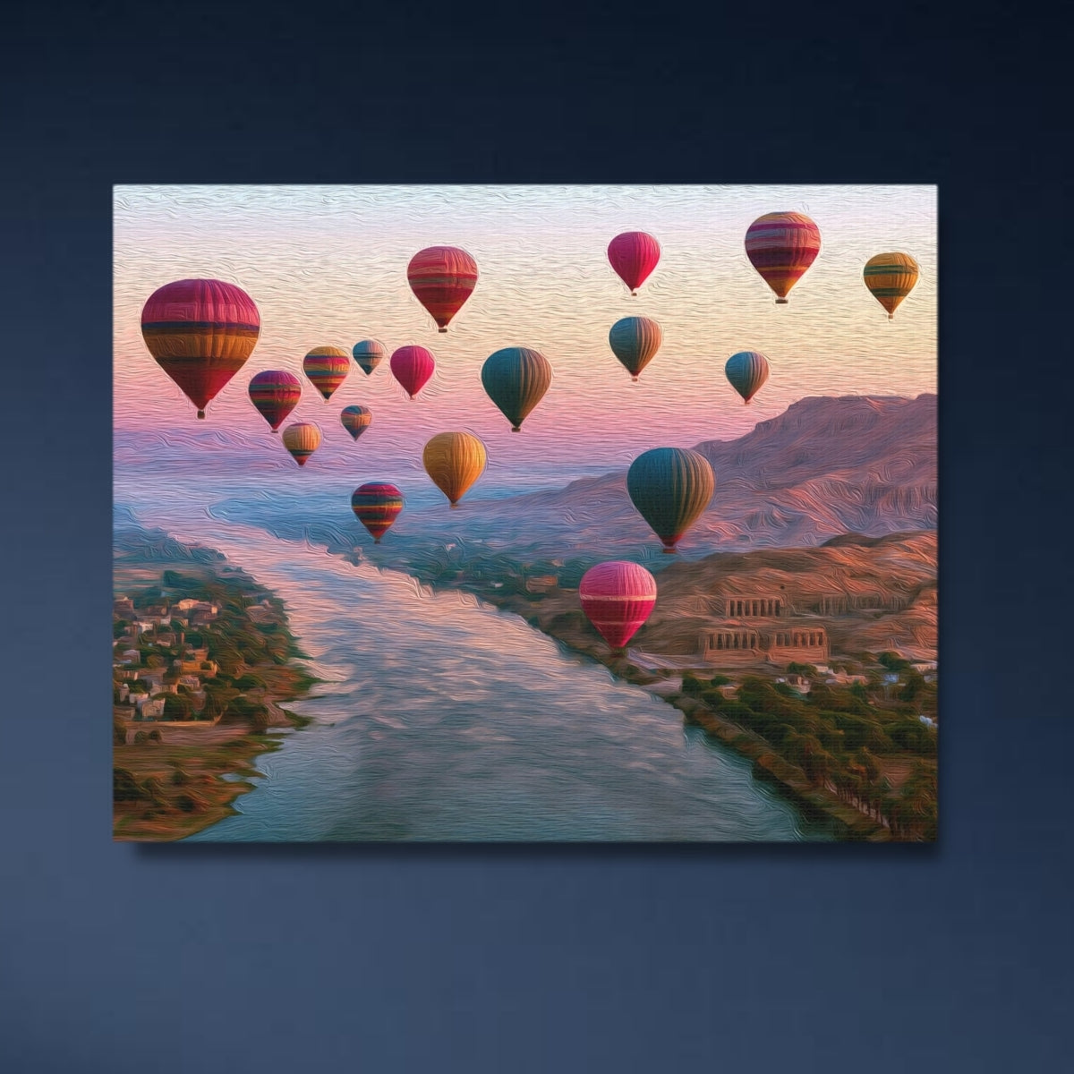 Luxor Nile Valley Balloon Flight — Luxor, Egypt, study 4