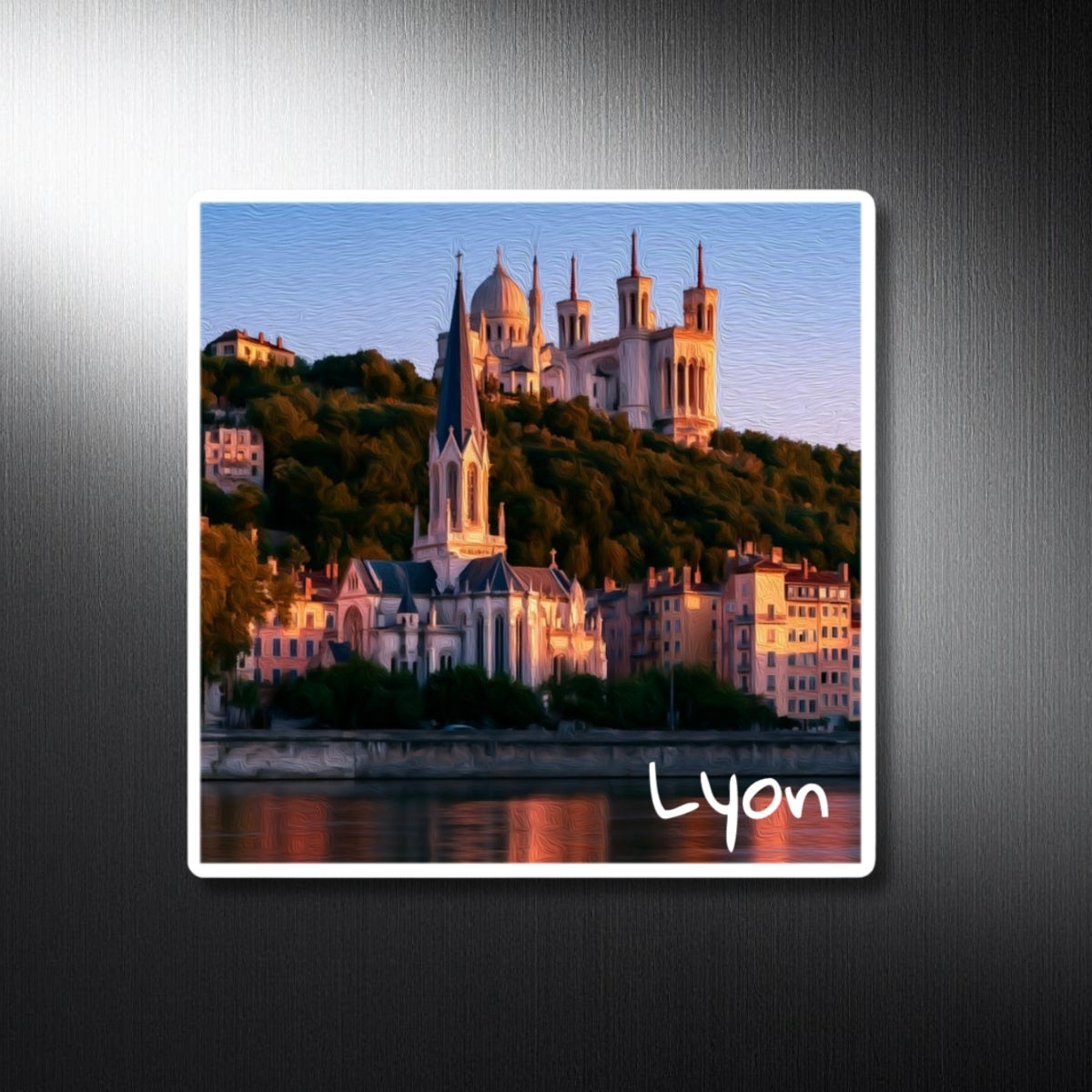 Fourvière Hill River View — Lyon, France, study 1