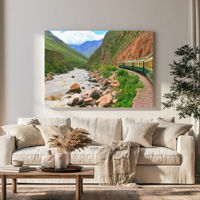 Urubamba River Train Journey