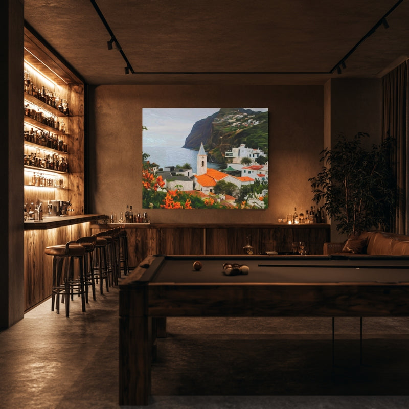 Coastal Village Church View — Madeira, Portugal, view 7