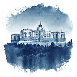Madrid canvas wall art
