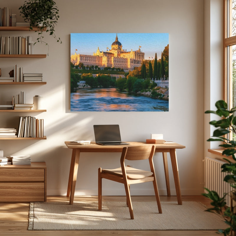Royal Palace & Almudena Cathedral Riverside — Madrid, Spain, view 4