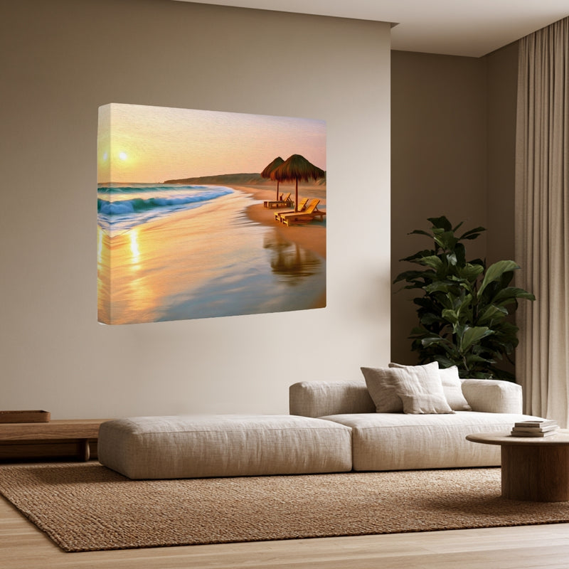 Mancora Beach Sunset Palapas — Mancora, Peru, view 3