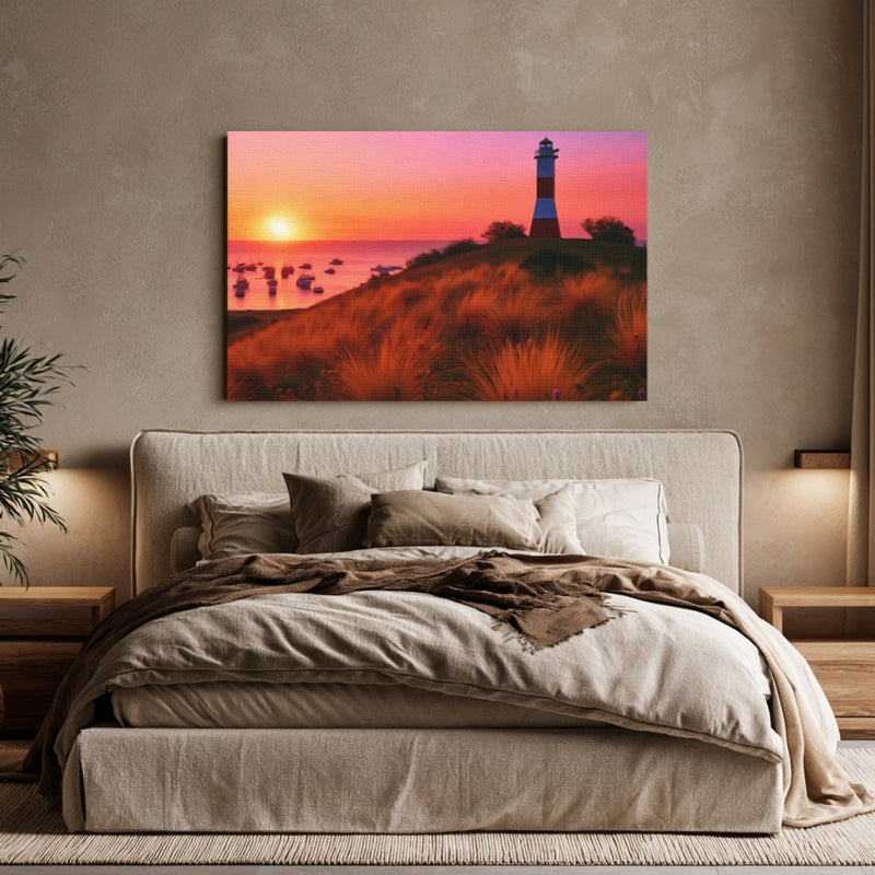 Mancora Coastal Lighthouse Sunset — Mancora, Peru, view 6