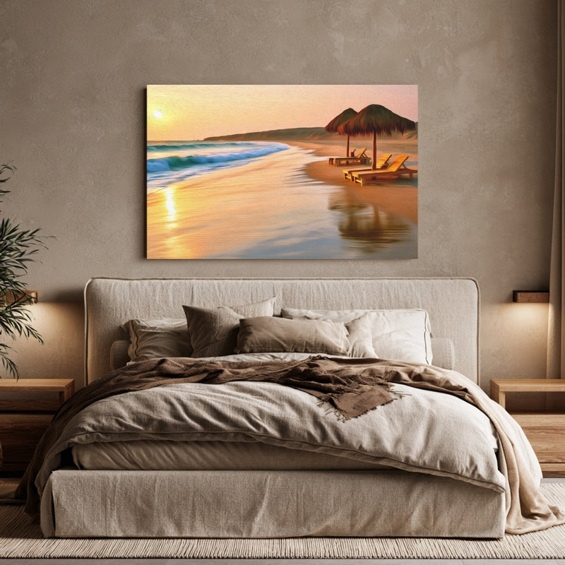 Mancora Beach Sunset Palapas — Mancora, Peru, view 6