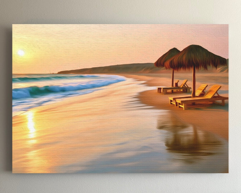 Mancora Beach Sunset Palapas — Mancora, Peru