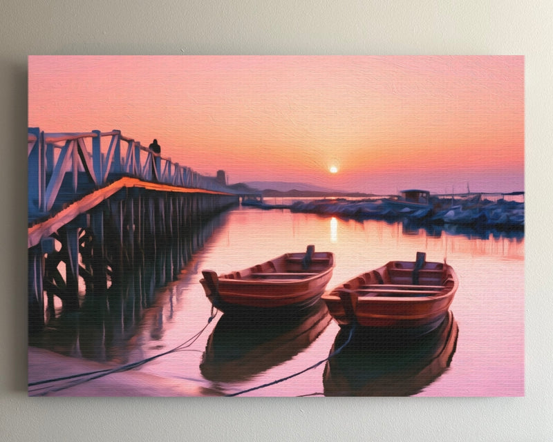 Mancora Pier Wooden Rowboats — Mancora, Peru