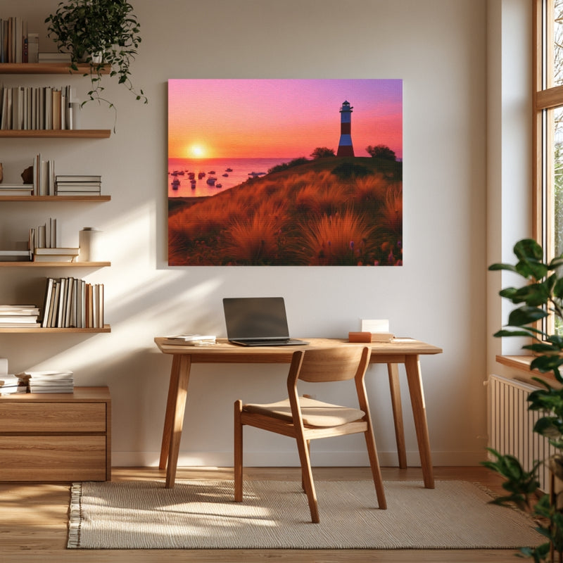 Mancora Coastal Lighthouse Sunset — Mancora, Peru, view 4