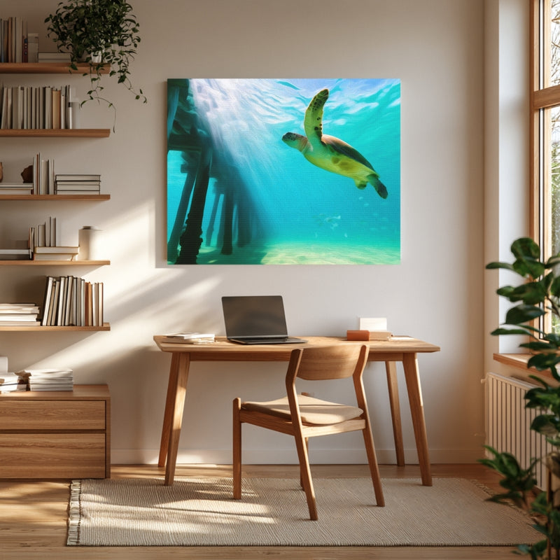 Mancora Pier Underwater View — Mancora, Peru, view 4