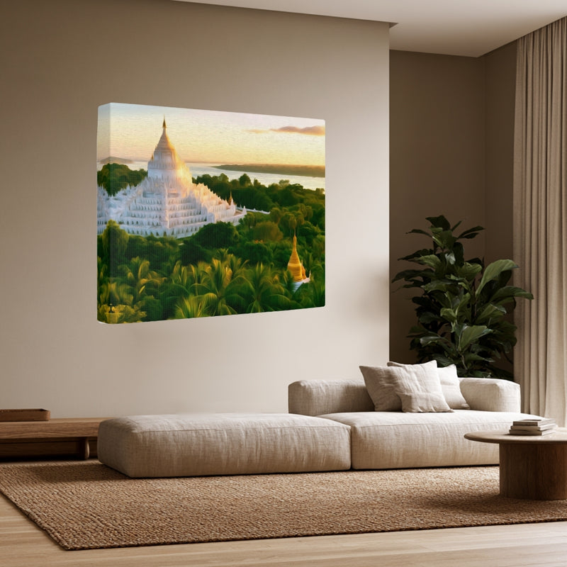 Hsinbyume Pagoda Mingun — Mandalay, Myanmar, view 3