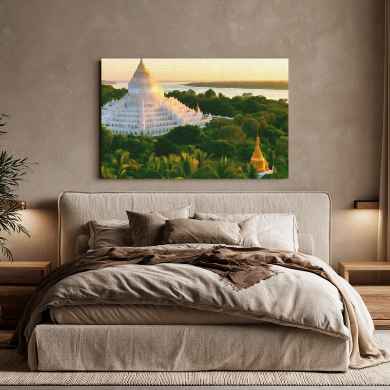Hsinbyume Pagoda Mingun — Mandalay, Myanmar, view 6