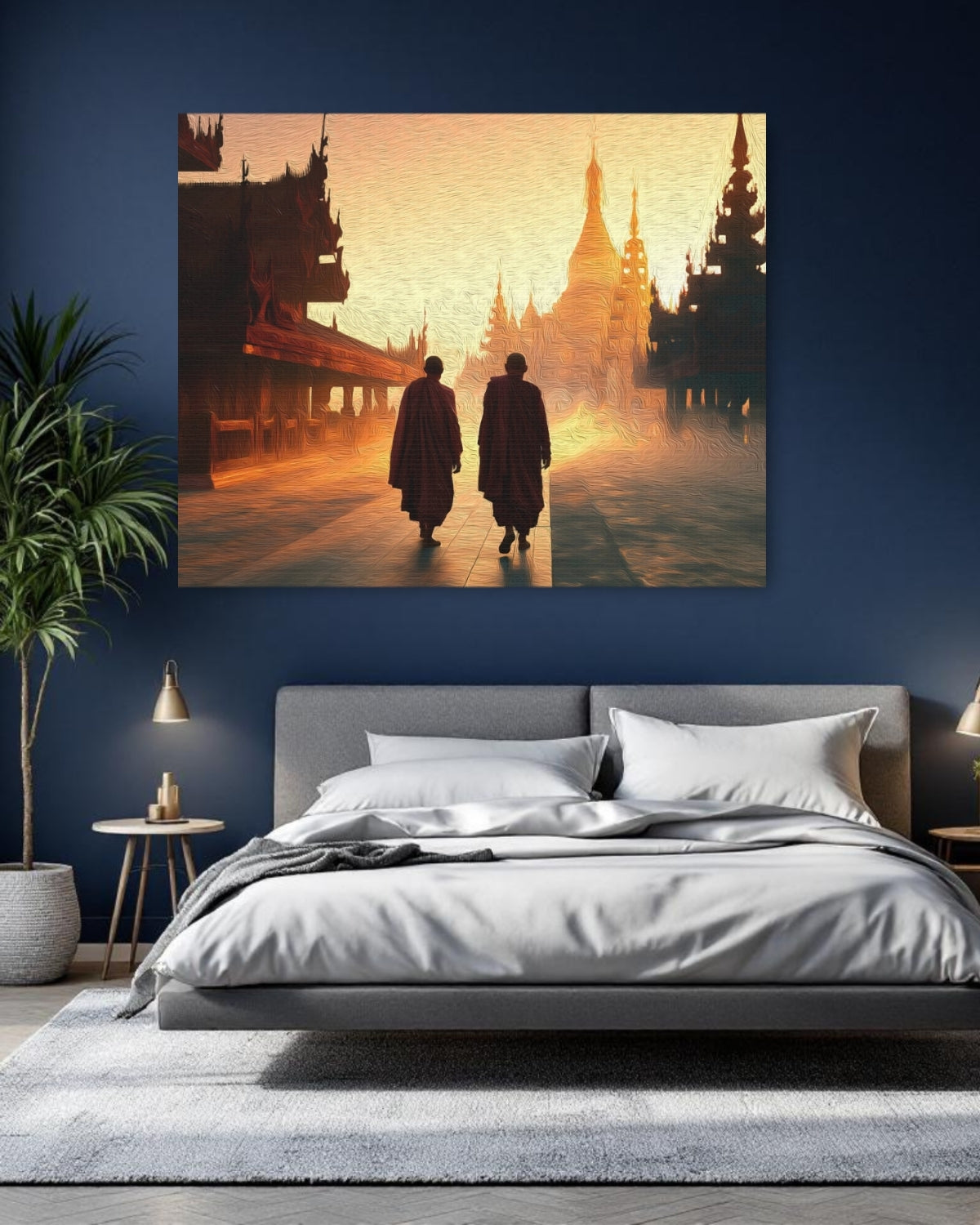 Shwedagon Pagoda Golden Stupa — Mandalay, Myanmar Study No. 1