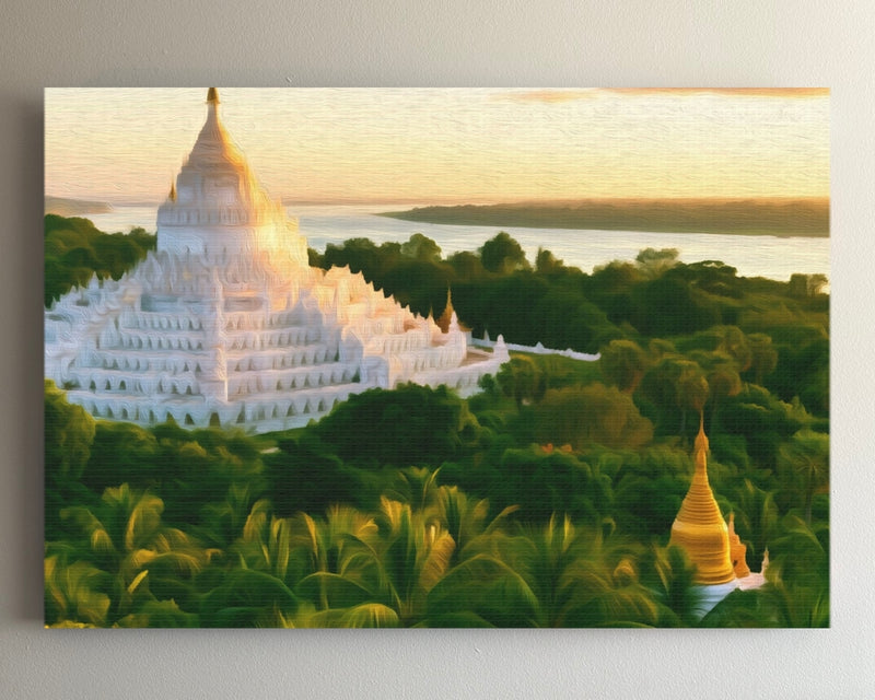 Hsinbyume Pagoda Mingun — Mandalay, Myanmar