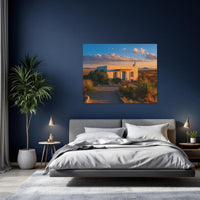 Desert Adobe Sunset — study 2 thumbnail