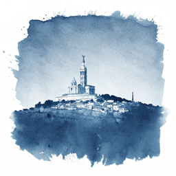 Marseille canvas wall art