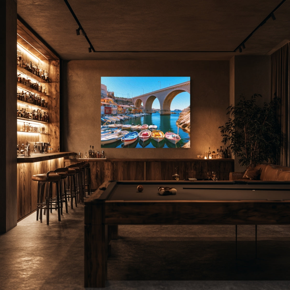 Vallon des Auffes Arched Bridge — Marseille, France, view 5