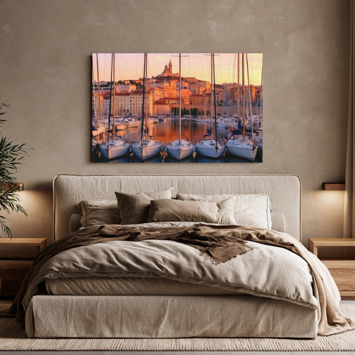 Vieux-Port Marina Sunset — Marseille, France, view 4