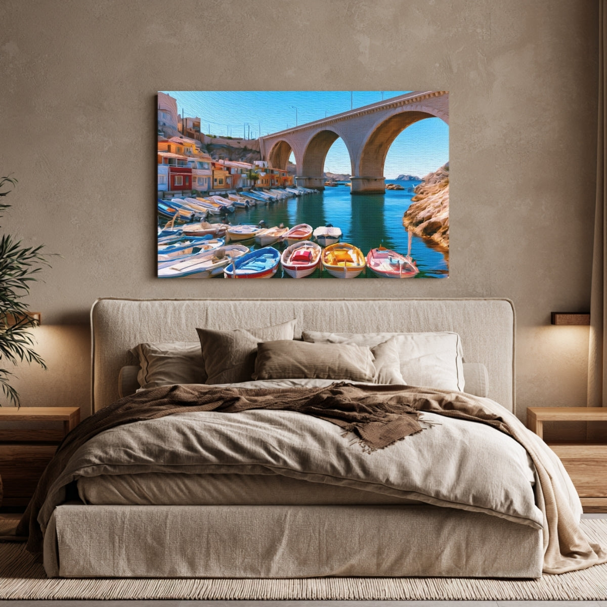 Vallon des Auffes Arched Bridge — Marseille, France, view 4