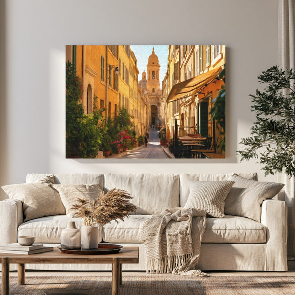 Marseille Old Town Cathedral Street