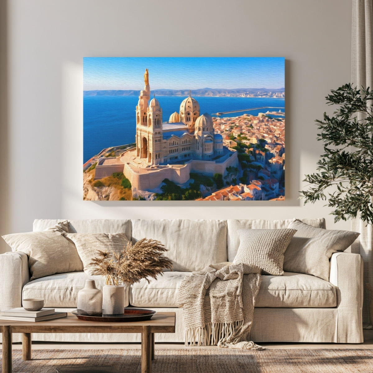 Basilica Notre-Dame de la Garde — Marseille, France, view 1