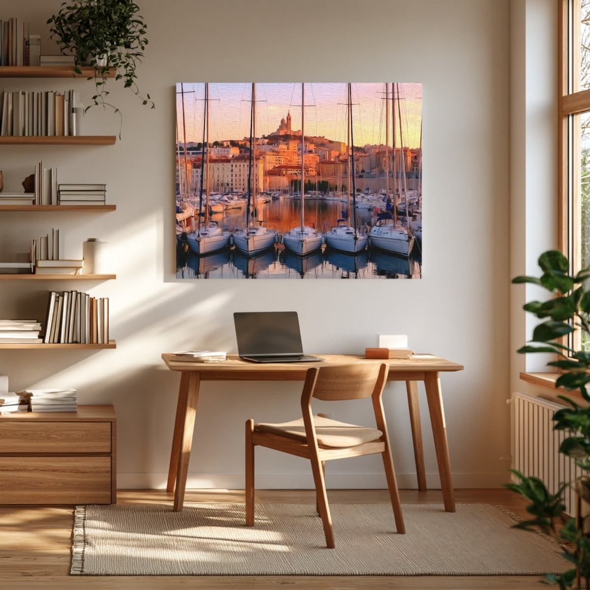Vieux-Port Marina Sunset — Marseille, France, view 3