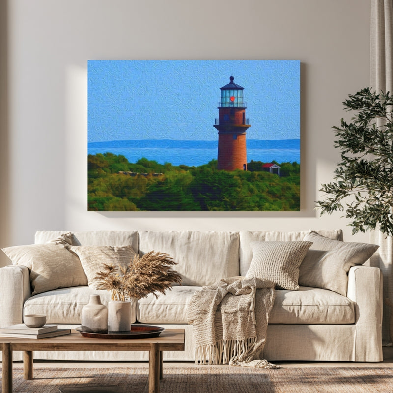 Gay Head Lighthouse Coast — Martha's Vineyard, Massachusetts, view 1