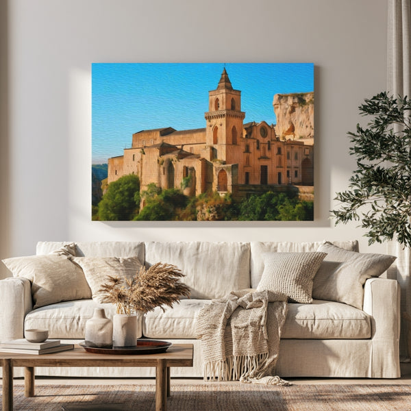 Matera, Italy | Cattedrale della Madonna della Bruna | Original Series Gallery Canvas