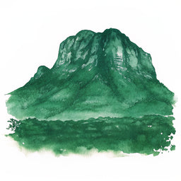 Mauritius canvas wall art
